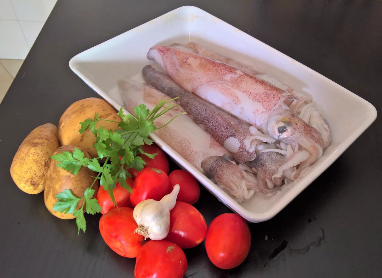 Calamari imbottiti al forno
